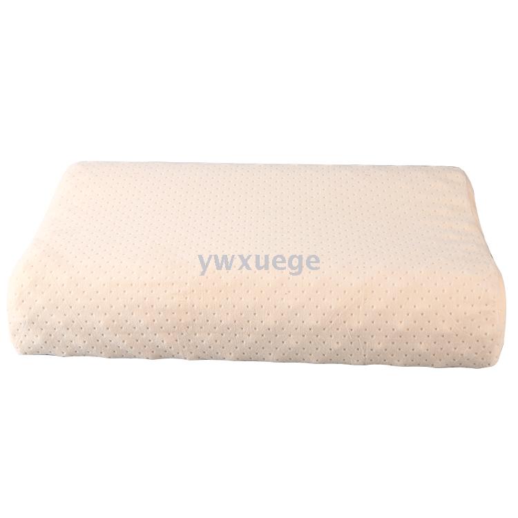 ywxuege exquisite Thai natural latex pillow, granular massage rubber pillow core, memory neck protection pillow details Picture