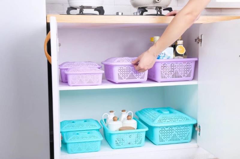 Storage boxes, home storage boxes, plastic storage boxes, lace storage boxes, cosmetic storage boxes Specification image