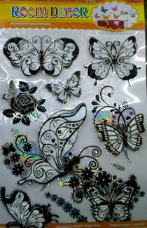 Stickers wall stickers 3D stereo stickers interior decoration stickers layer upon layer stickers fruit butterfly stickers