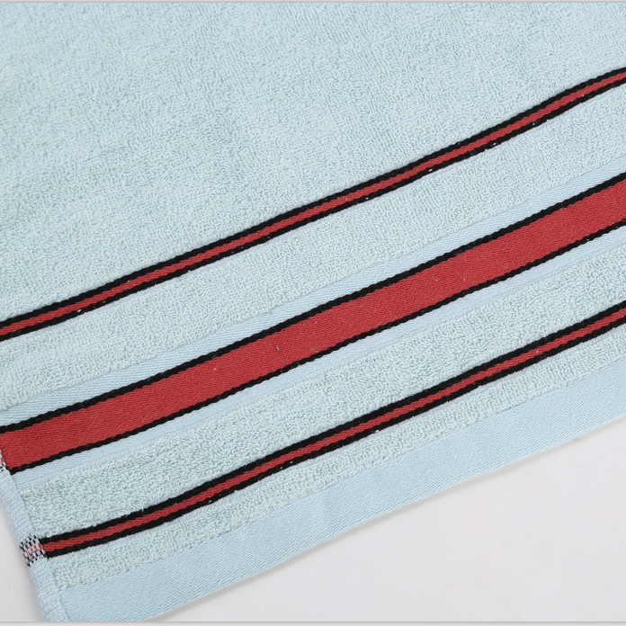 All-cotton striped colorful children's face towel Application Scenario