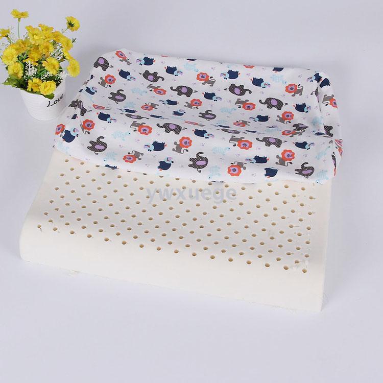 Thai latex pillows, children's flat ergonomic pillows, natural pillow cores, memory and cervical spine protection wholesale Application Scenario