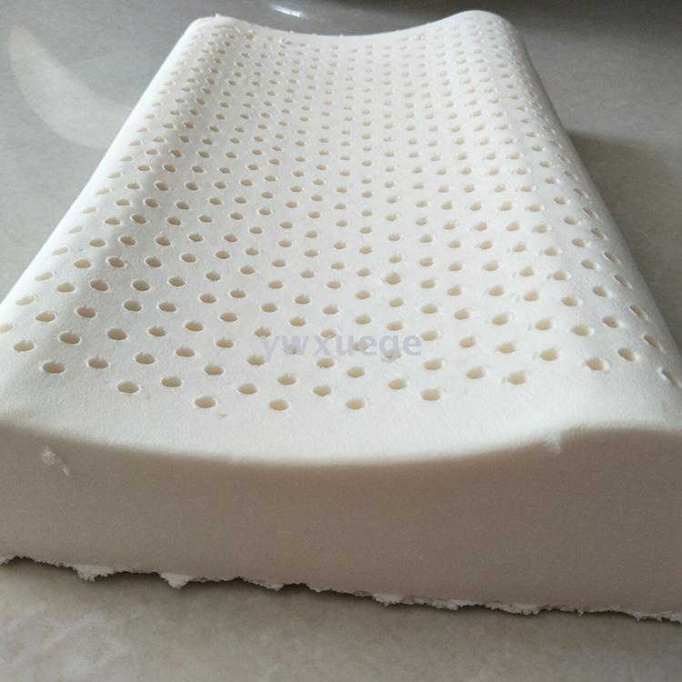 ywxuege exquisite Thai natural latex pillow, granular massage rubber pillow core, memory neck protection pillow