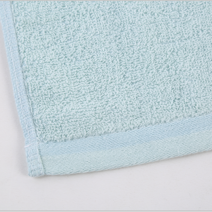 All-cotton striped colorful children's face towel details Picture