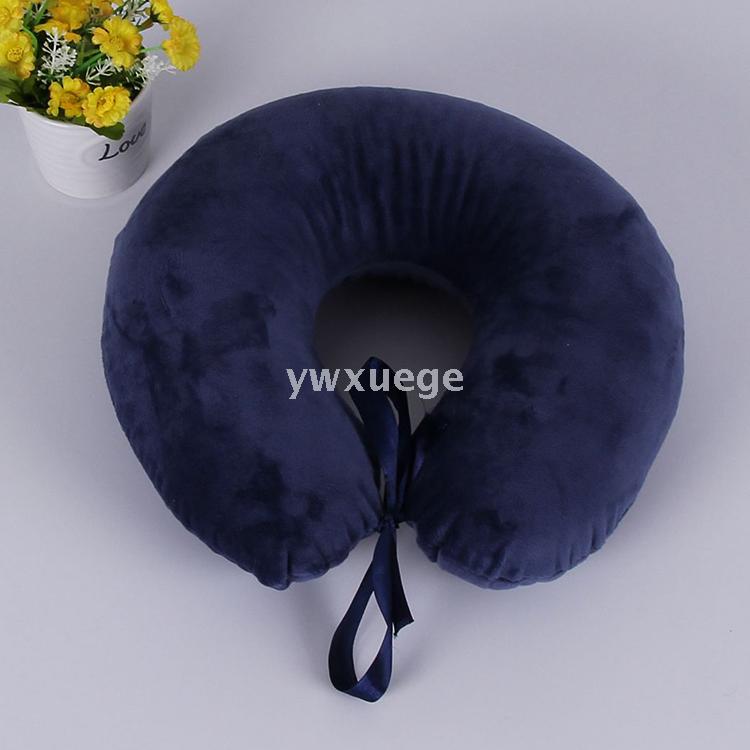 U pillow Thailand latex pillow natural rubber pillow core memory pillow cervical neck pillow wholesale car neck pillow