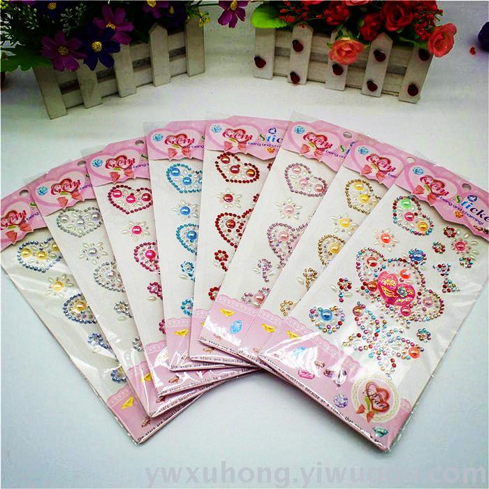 Decorative items Acrylic diamond stickers Acrylic diamond stickers creative modeling decorative stickers