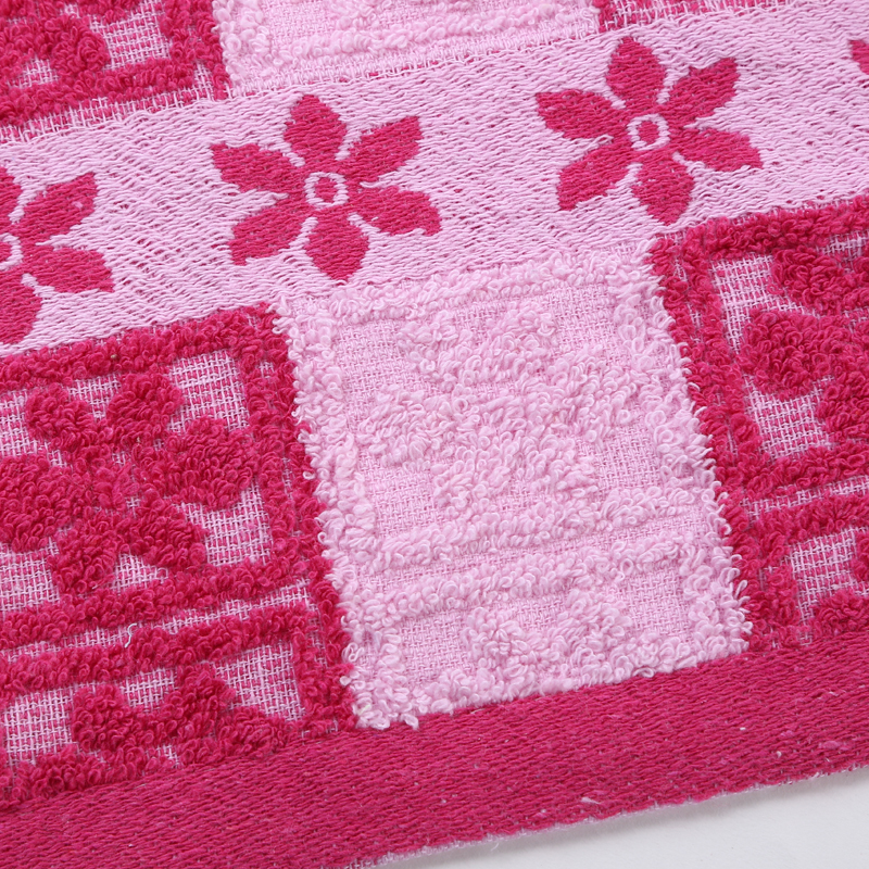 Jacquard barato suave sin pérdida de pelo toalla de baño Specification image