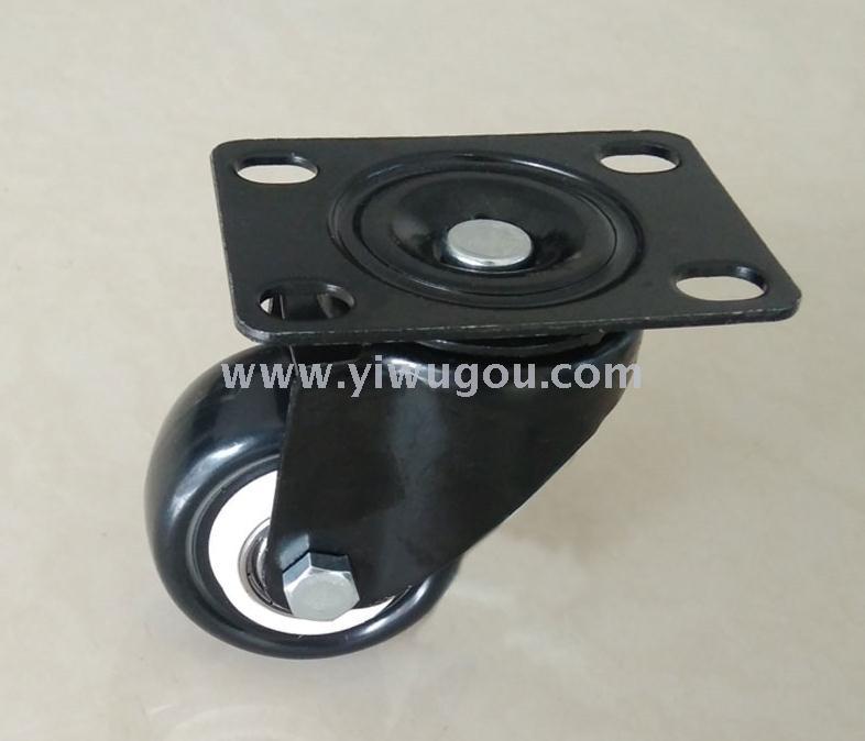CH-2 inch golden diamond universal casters, bearings, universal wheels, flat-bottomed movable casters, small equipment wheels details Picture