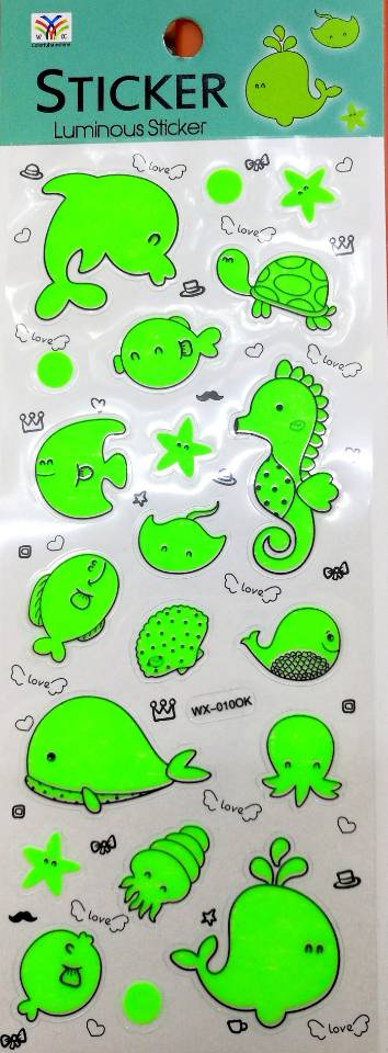Glow-in-the-dark bubble wrap for kids