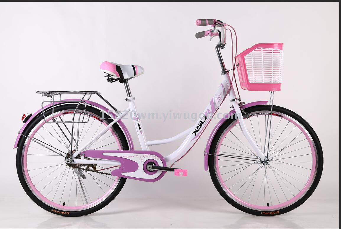 24寸淑女车 女款自行车  女装 连衣裙 骑行装备  bicycle