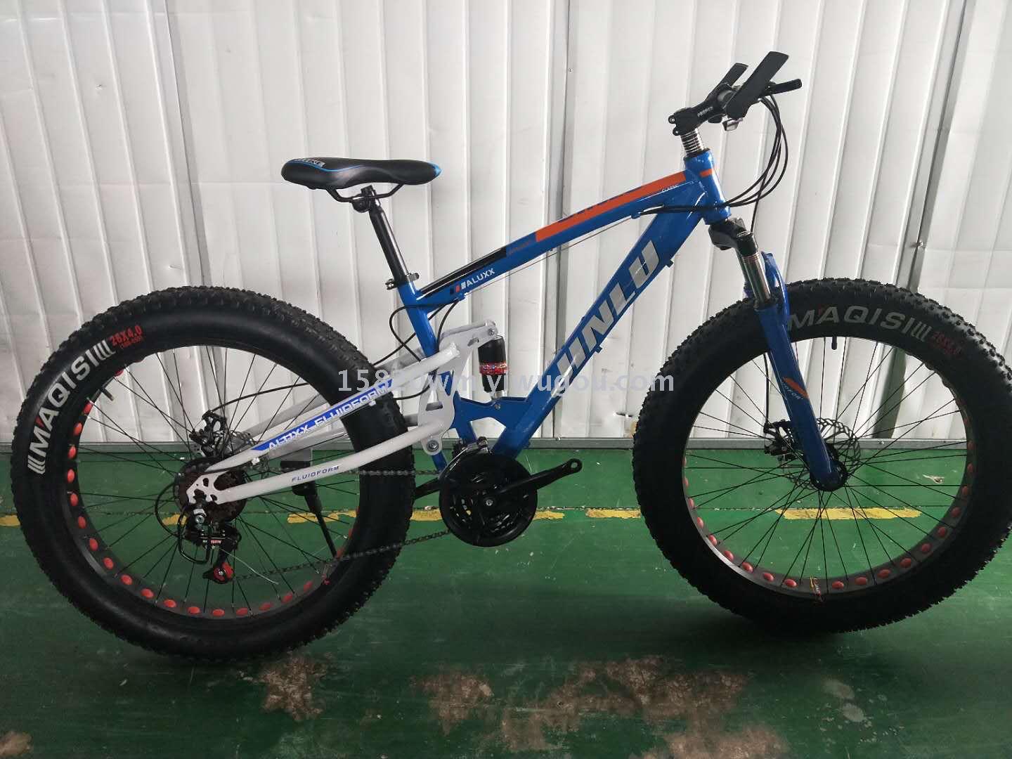 26寸 减震 自行车 雪地车 自行车配件 with fat bicycle bike