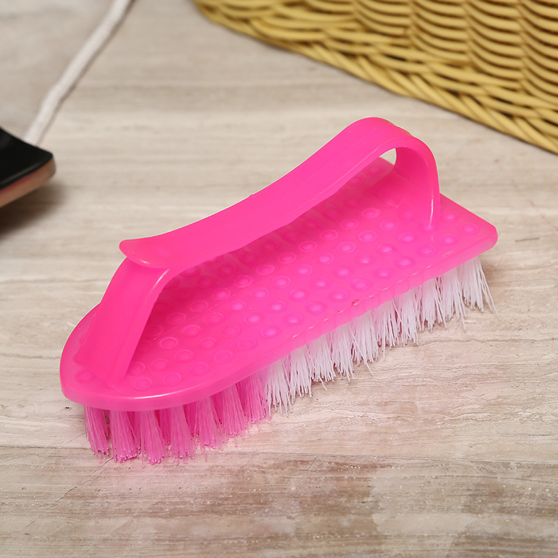 Factory direct sales of 8801 large iron, clothing brush, household daily cleaning brush, shoe brush and sanitary brush details Picture