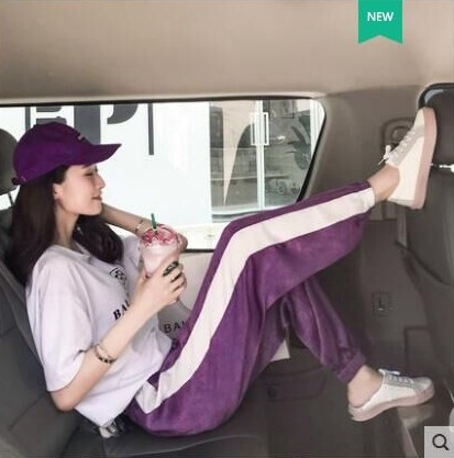 Group-buying and distribution of the same style of Defu pants and casual Harem pants as the super popular Instagram influencers