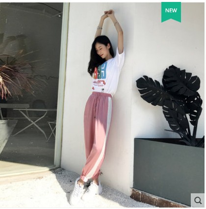 Group-buying and distribution of the same style of Defu pants and casual Harem pants as the super popular Instagram influencers Specification image