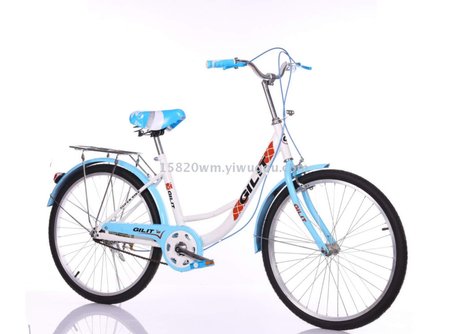 24寸淑女车 公路自行车 学生车 买菜车 bicycle 女装 连衣裙