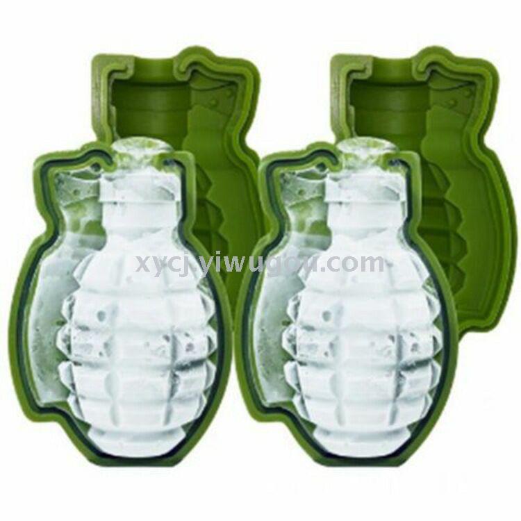 Silicone hand grenade cake mold Silicone hand grenade mold silicone ice lattice silicone baking mold