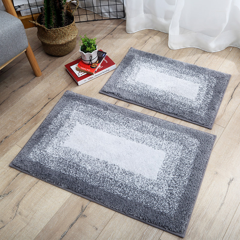 Recall Series of plain and simple home floor MATS, entrance door MATS, carpets, bathroom and toilet absorbent and anti-slip floor MATS details Picture