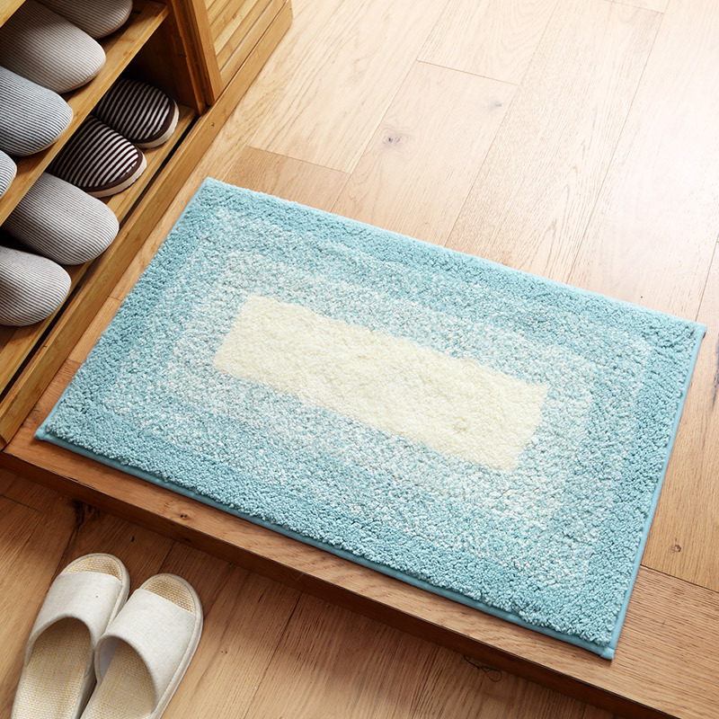 Recall Series of plain and simple home floor MATS, entrance door MATS, carpets, bathroom and toilet absorbent and anti-slip floor MATS