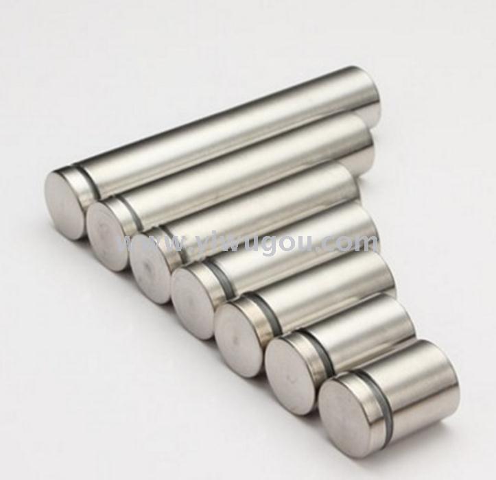 Multi-specification stainless steel hollow decorative nails, acrylic support advertising screws, billboard nails, glass nails Application Scenario