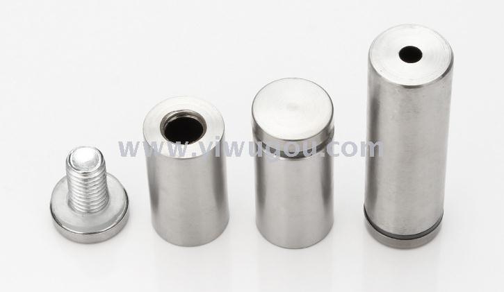 Multi-specification stainless steel hollow decorative nails, acrylic support advertising screws, billboard nails, glass nails details Picture