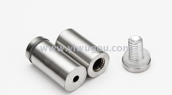 Multi-specification stainless steel hollow decorative nails, acrylic support advertising screws, billboard nails, glass nails Specification image
