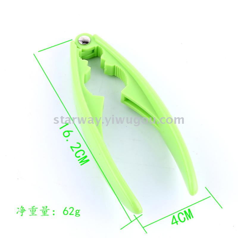 Peeler set, plastic walnut tongs, beer bottle opener, bottle opener, fruit and vegetable peeler details Picture