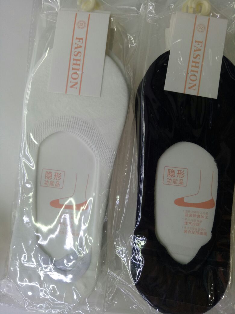 Summer women's cotton thread boat socks, short socks, low top, shallow top, invisible silicone anti-slip and non-dropping heel sock, fashionable other categories Application Scenario
