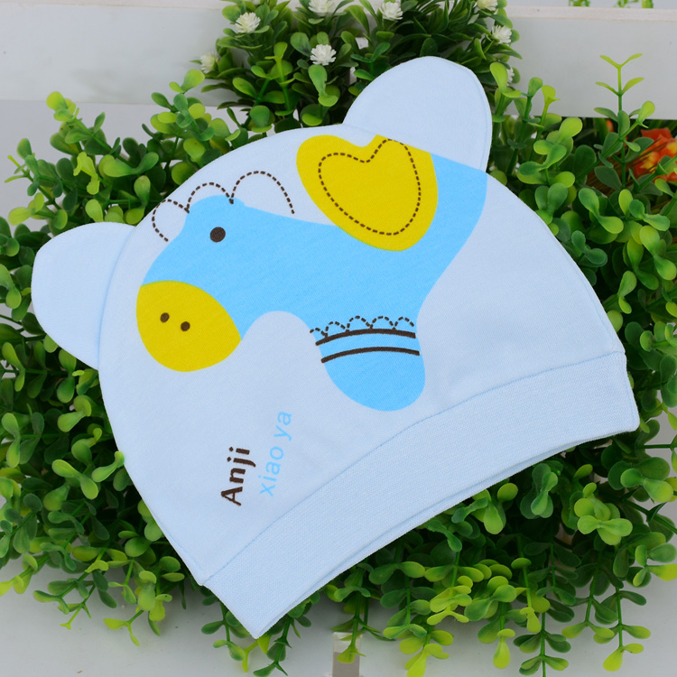 Spring new cotton cloth hats, princess, mom, baby, children's hats, sleeping cotton cloth hats, baby knitted hats Specification image
