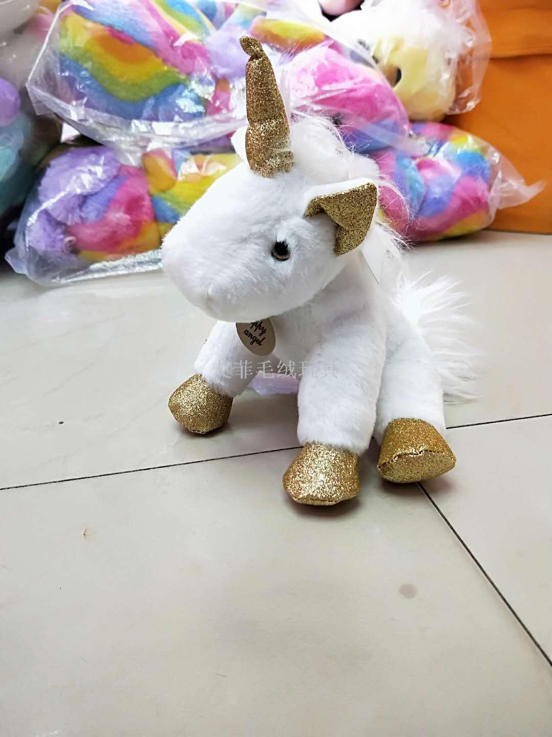 The new seated unicorn plush toy from ins details Picture