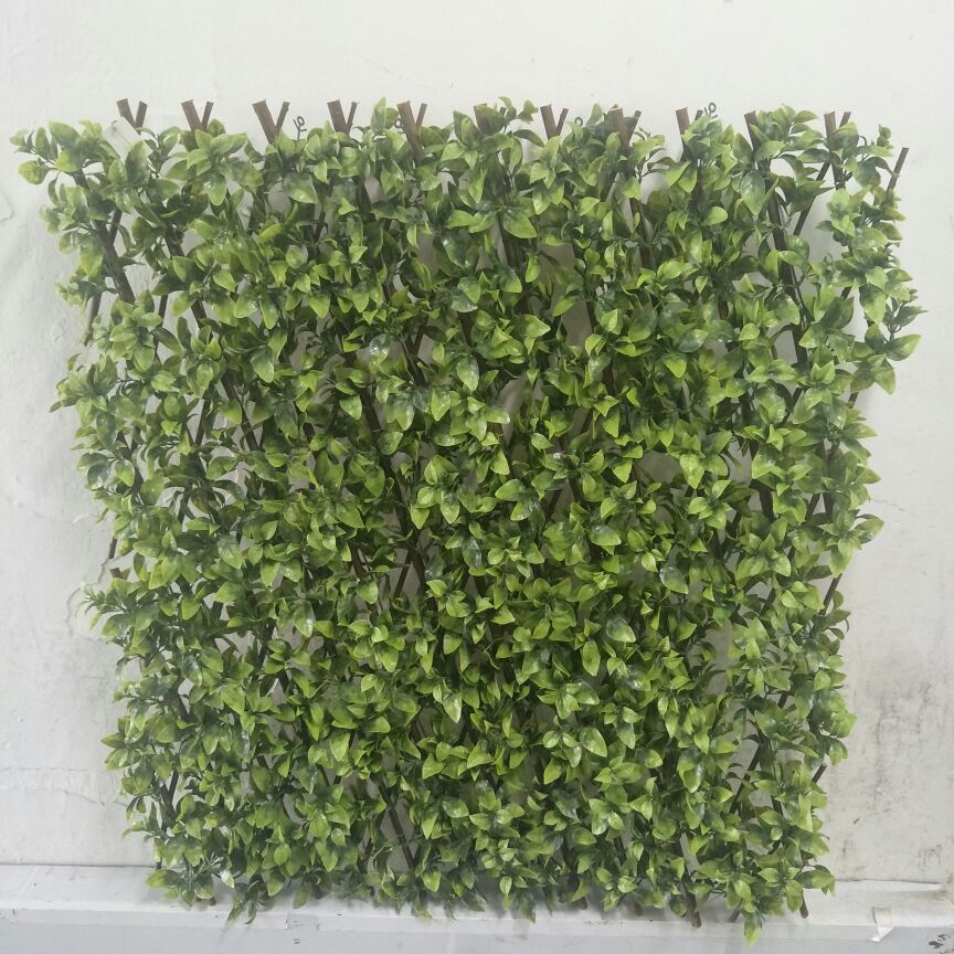 Simulated fence, retractable fence, fence net, artificial plant garden decoration, wooden courtyard guardrail manufacturer wholesale Application Scenario