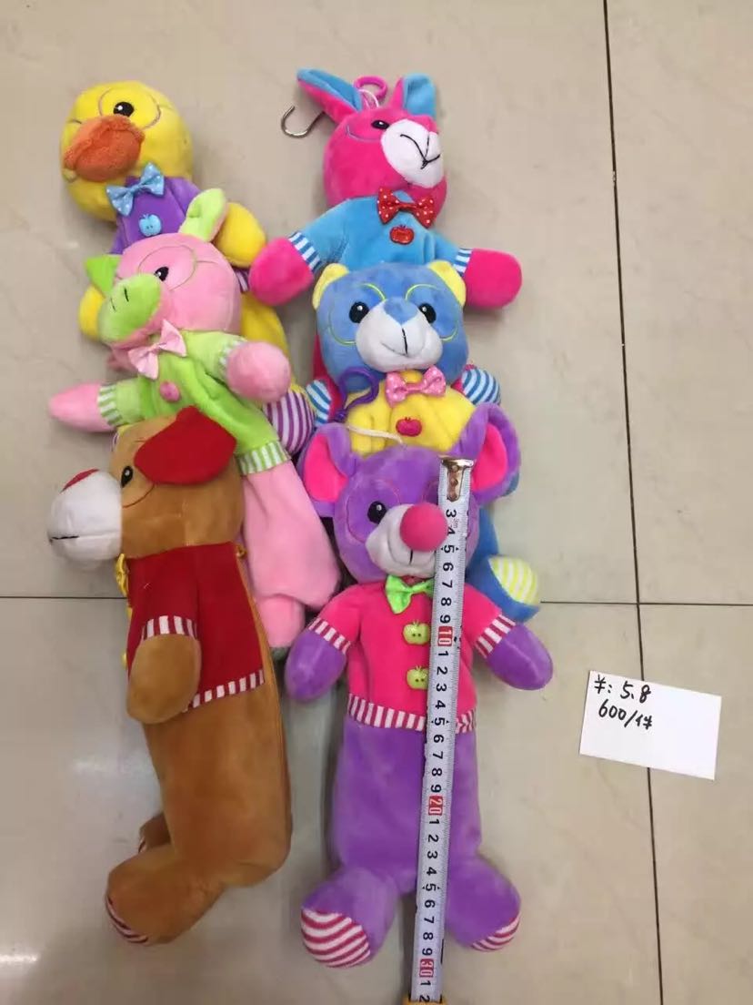 Plush pen case, animal pen case, student pen case Specification image