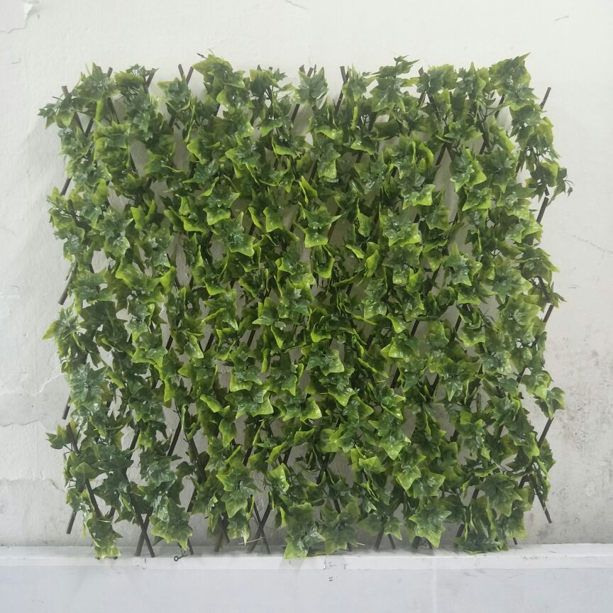 Simulated fence, retractable fence, fence net, artificial plant garden decoration, wooden courtyard guardrail manufacturer wholesale