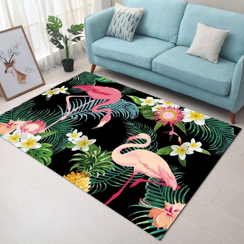 Flamingo HD Printed floor mat thumbnail