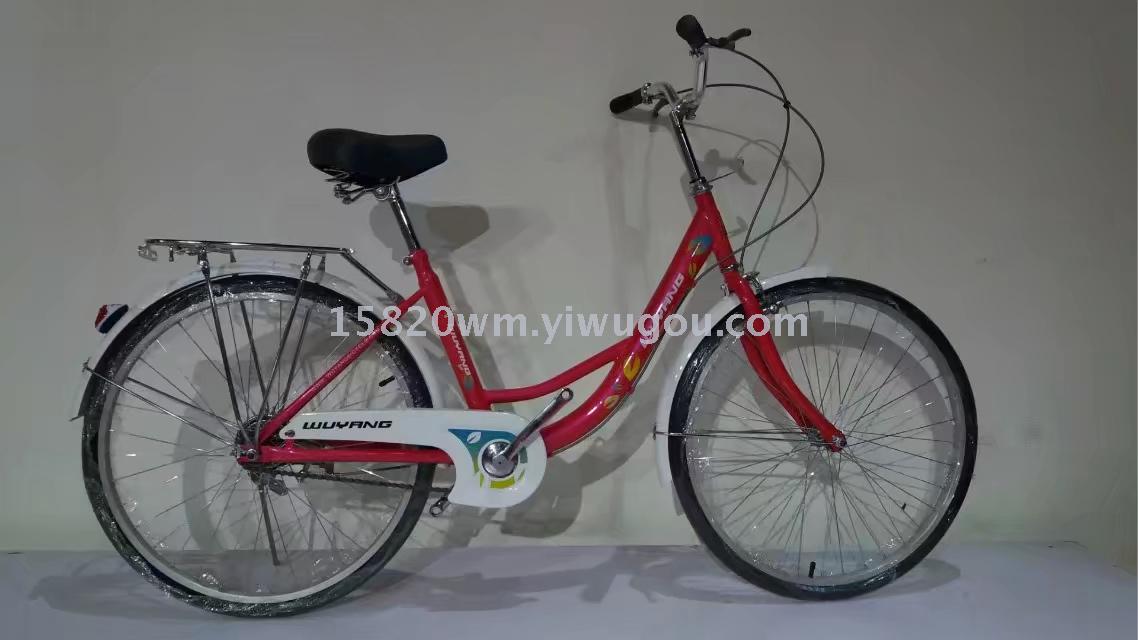 24寸淑女车 学生车 自行车 女装 连衣裙 拖鞋 太阳镜 bicycle