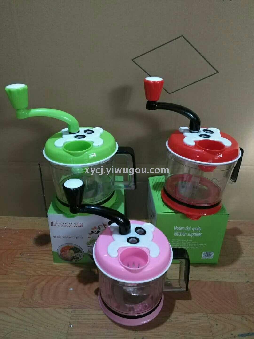 Vegetable slicers, food processors and stirrers are selling well at street stalls Application Scenario