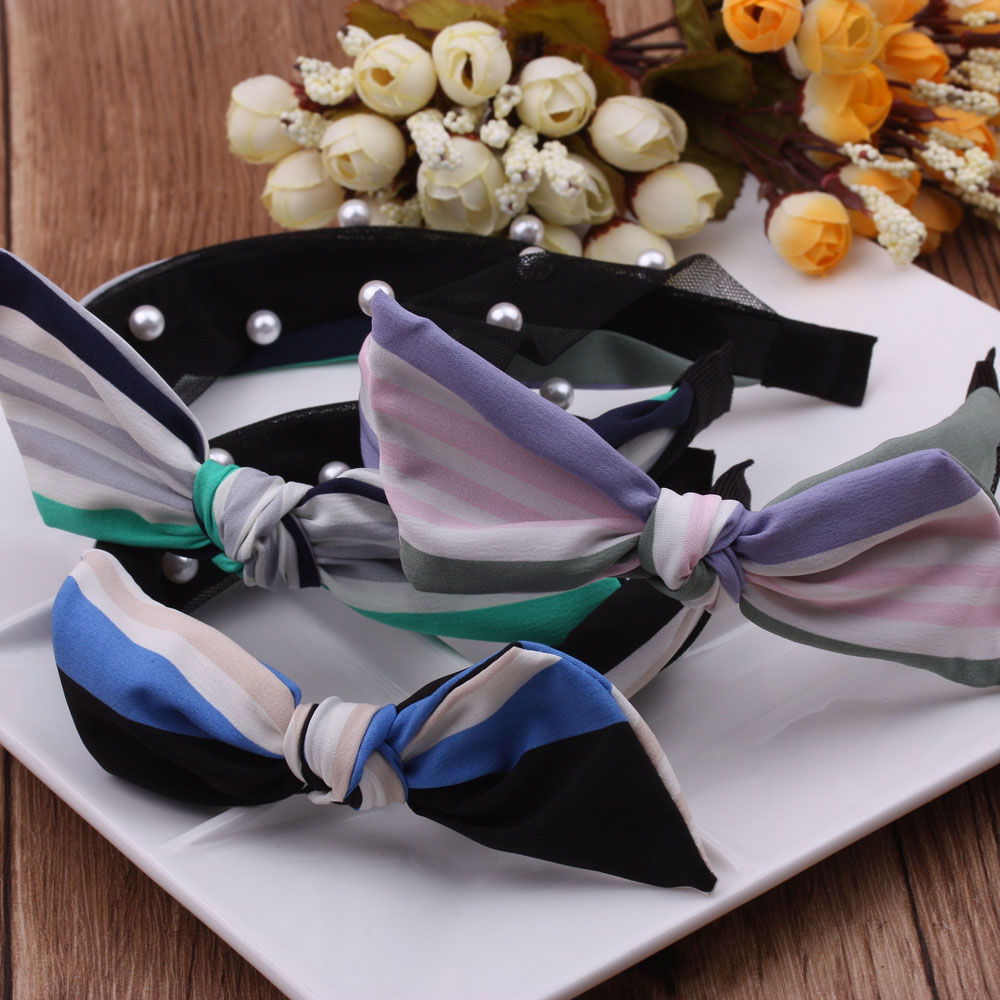 Hoop de pelo coreano simple medio atado nudo hoop de cabeza de fa dong versión coreana tocado de pelo tarjeta de pelo 10 yuan tienda accesorios boutique Specification image