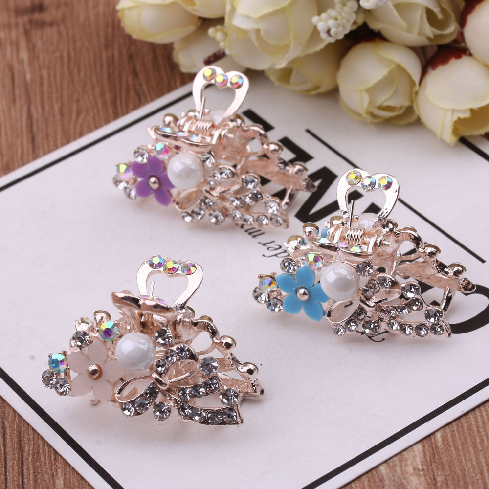 发饰韩国小号抓夹刘海夹发夹头饰顶夹10元店饰品精品店货源批发