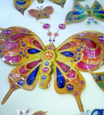 Wall stickers layer upon layer 7D three-dimensional stickers new butterfly stickers