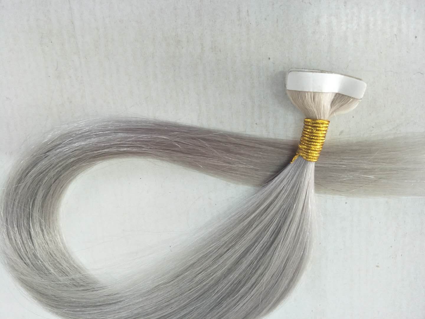 PU hair extension nail hair extension Specification image