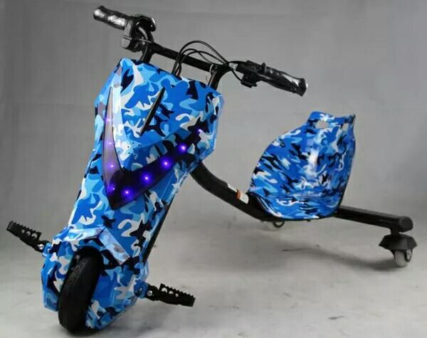 Children's electric drift tricycle electric Niuniu drift car skateboard kart