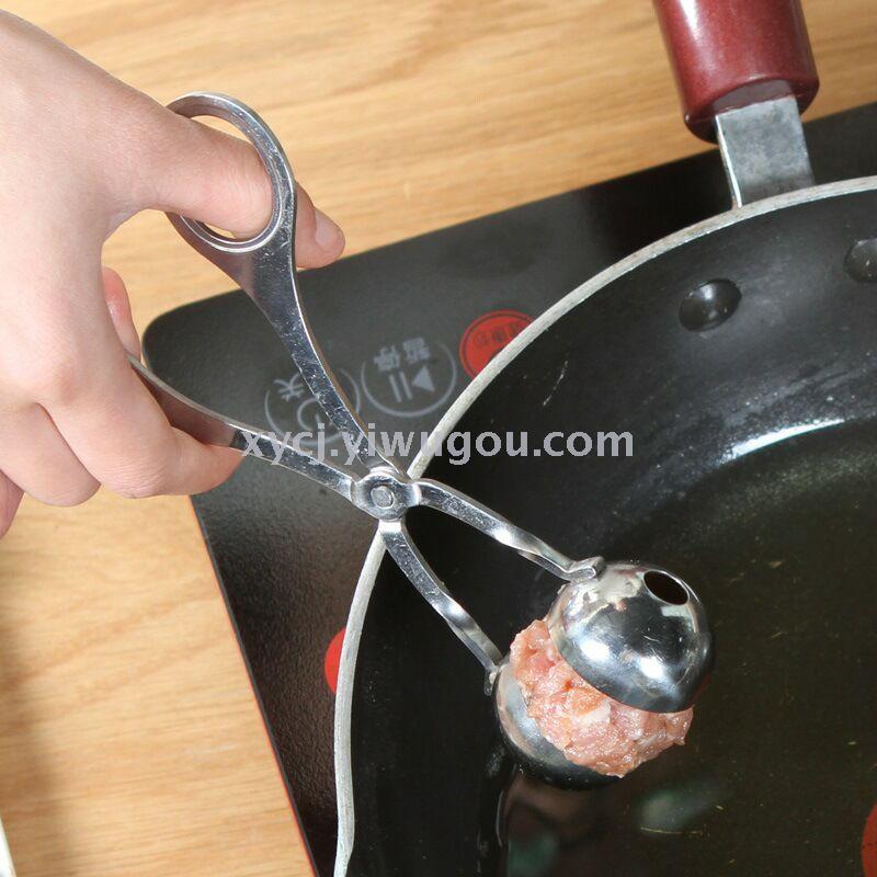 Meatball maker, high-end stainless steel meatball clamping mold, DIY fish balls, shrimp balls, 氽 meatball tools Application Scenario