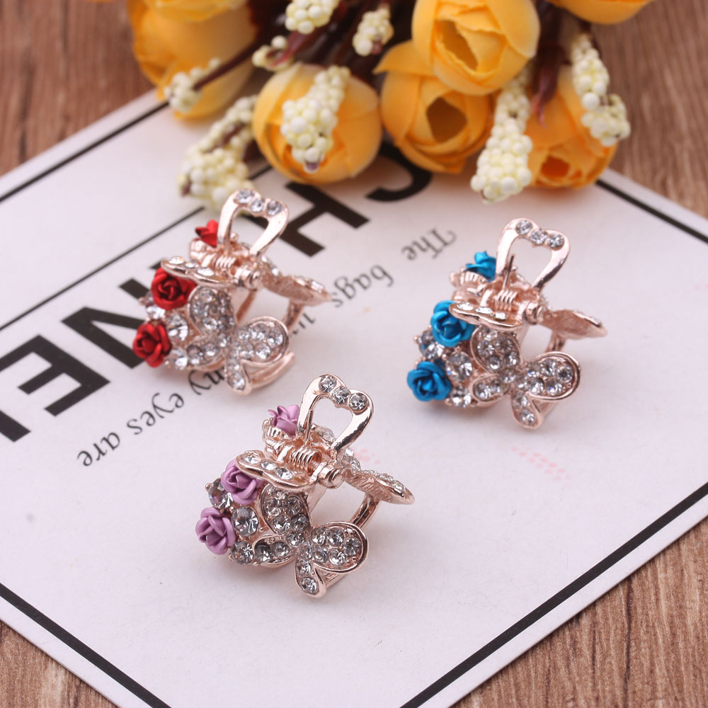 Korean small hair accessories, bangs clips, hair clips, headwear, top clips, hairpins, 10-yuan accessory boutique details Picture