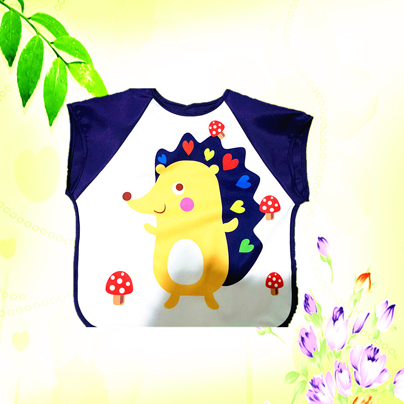 Baby coverings, bibs, waterproof baby clothes, summer short-sleeved children's aprons, drawing clothes, protective clothes Application Scenario