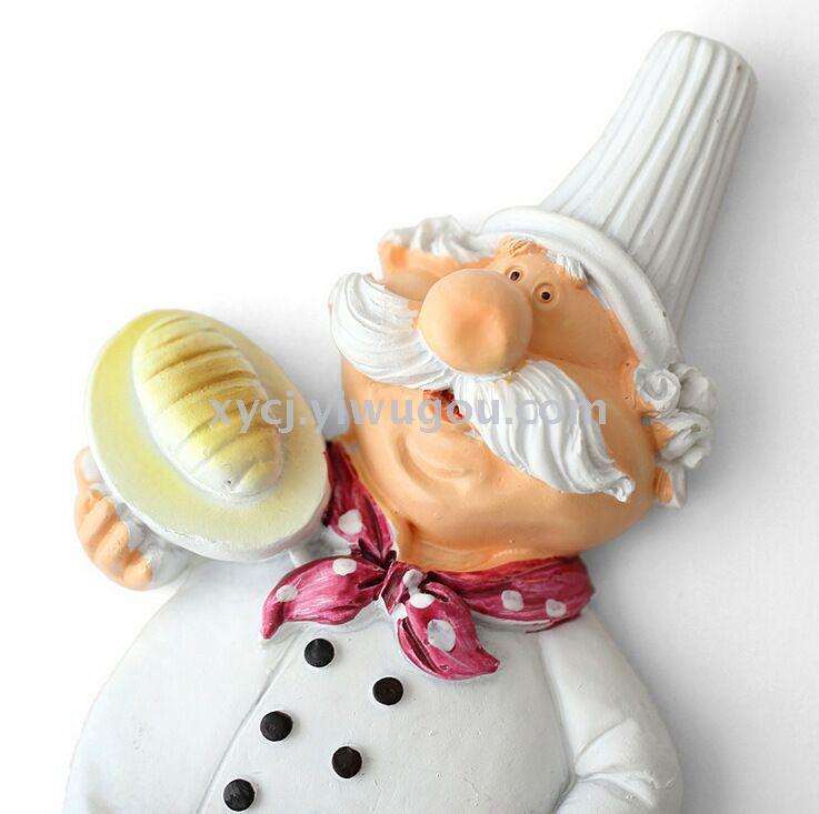 Chef power cord socket storage hanger, powerful plug storage hook, resin adhesive hook details Picture