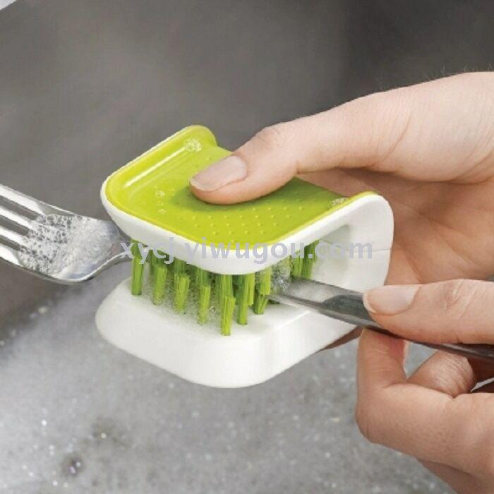 Knives, chopsticks, forks, dishwashing, scrubbing, tableware washing, small brushes, kitchenware cleaning tools details Picture