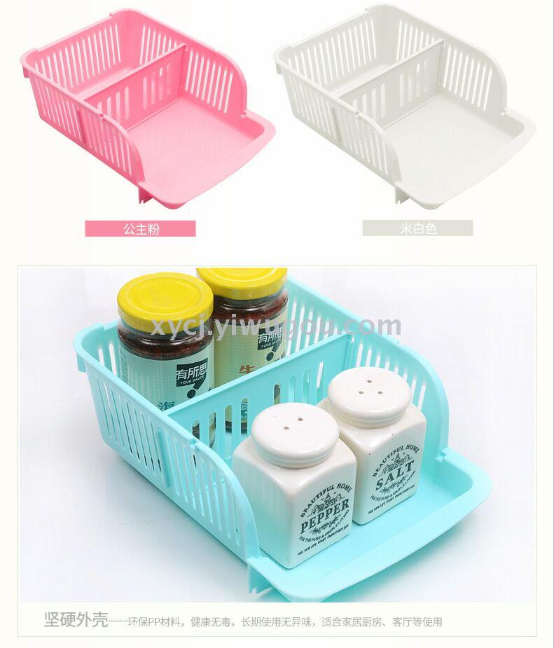 Food and beverage plastic storage boxes, kitchen storage boxes with partitions, can organizing boxes Specification image