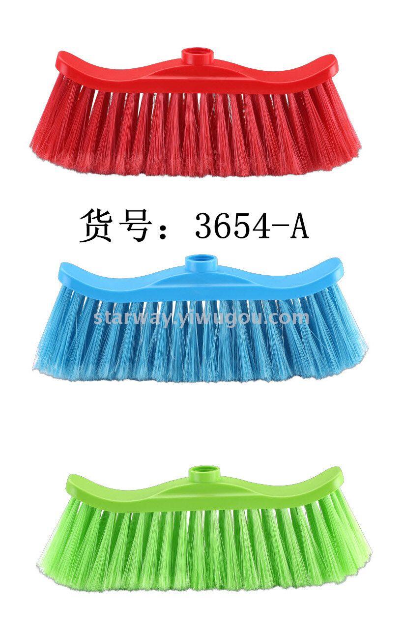 The printed and fresh broom is a must-have product for home use. It is a regular household broom with a thickened and extra-hard broom head details Picture