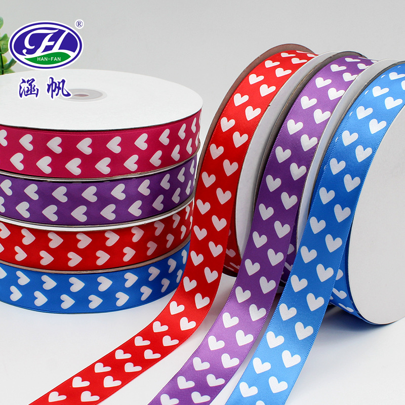 Customized printed ribbons, heat transfer ribbons, and various patterned ribbons, polyester ribbons, and printed gift packaging straps Specification image