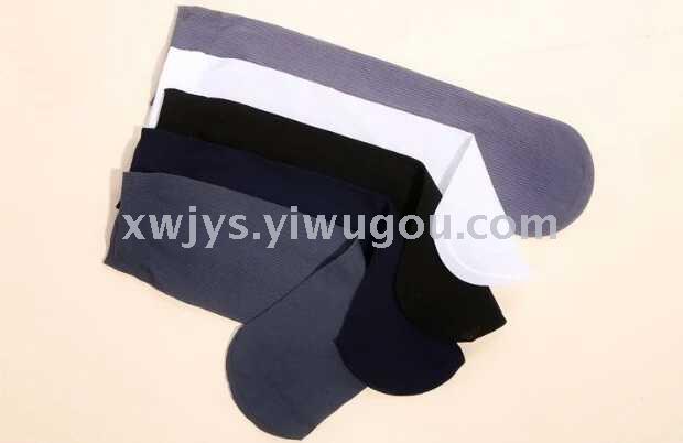 Men's bamboo charcoal fiber straight board silk socks Modal Business formal Men's Silk Socks 100 pairs Other categories Men's Socks 101 Application Scenario