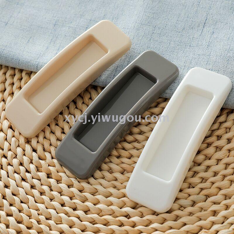 Pasted door and window handles, European-style bathroom drawer cabinet door handles, convenient and practical, factory direct sales details Picture