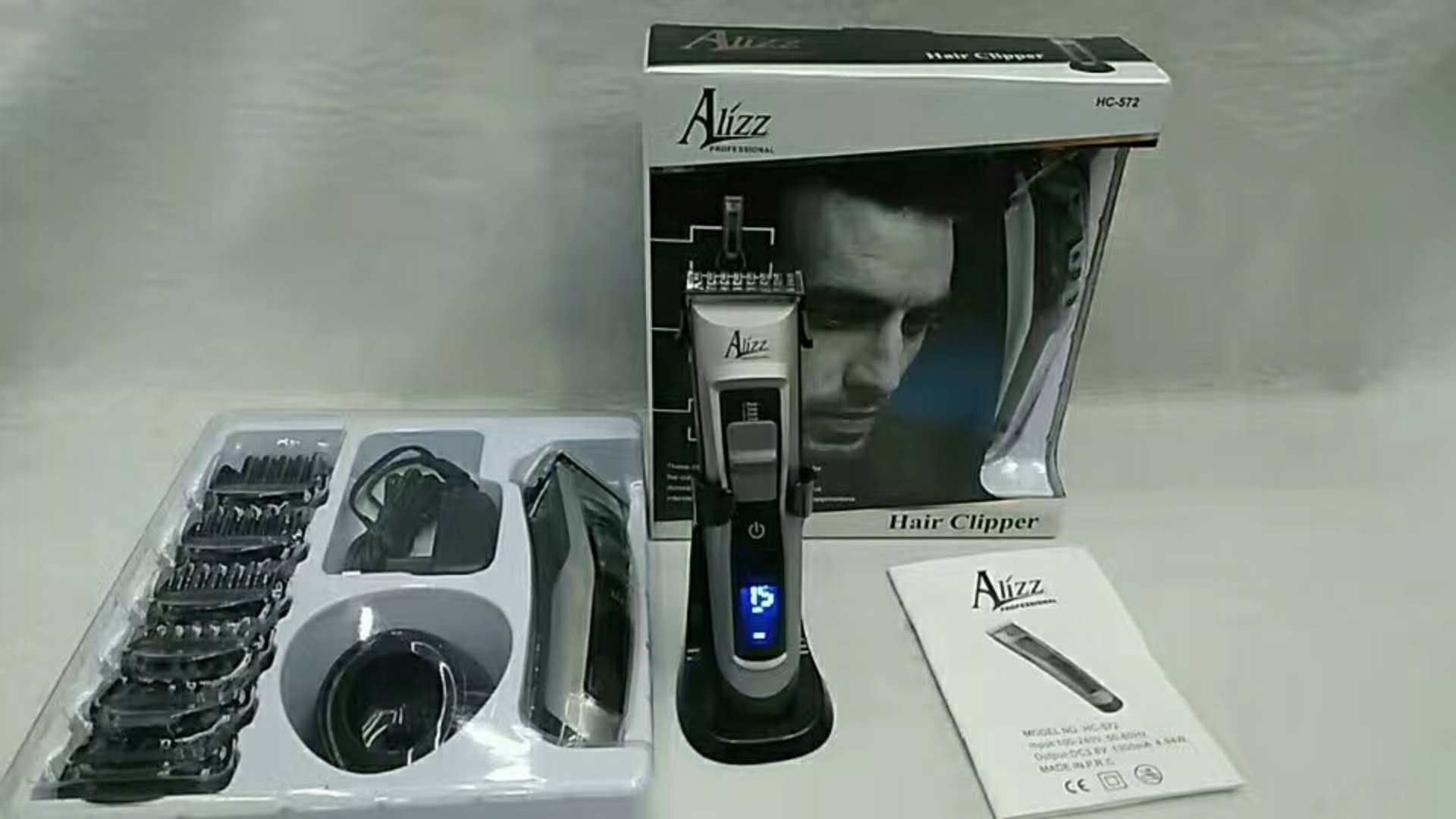 Hair clippers with LCD display details Picture